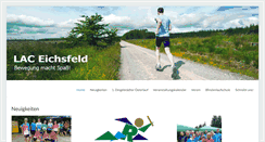Desktop Screenshot of lac-eichsfeld.de